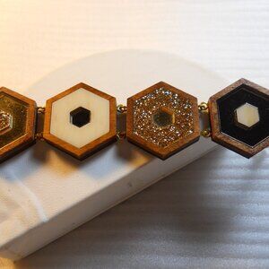 Hexagon Panel Bracelet   430